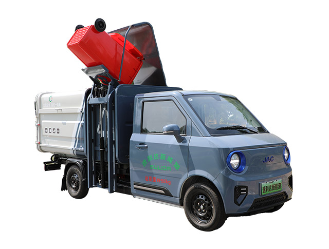 新鄉(xiāng)新能源純電動密閉式桶裝垃圾車